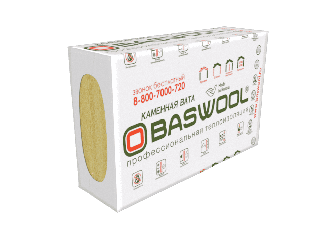 Утеплитель BASWOOL Фасад 110 1200х600х120 мм, 2 шт. уп