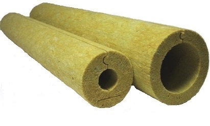 Цилиндр минераловатный ЭКОРОЛЛ КВ-80 1000х159х40 мм