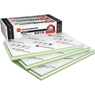 Плита теплоизоляционная LOGICPIR PROF СХМ/СХМ Г2 L-2385х1185х50 мм