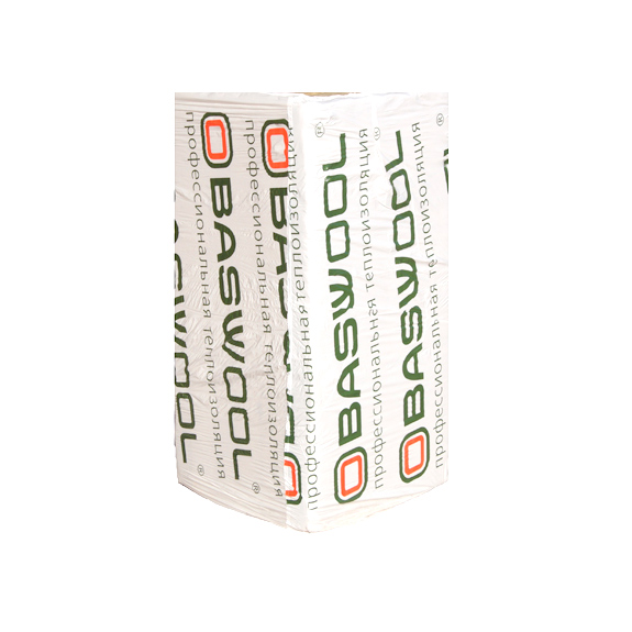 Утеплитель BASWOOL 70 - Вент 1200х600х50 мм, 6 шт. уп