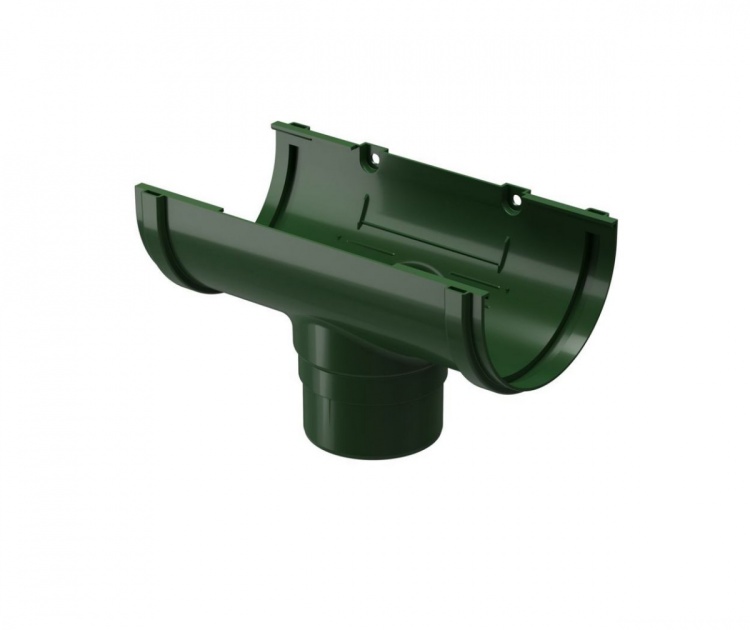 Воронка водосточная пластиковая Docke Standard 120/80 мм, зеленый