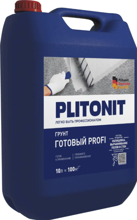 Готовый грунт Plitonit PROFI, 10л