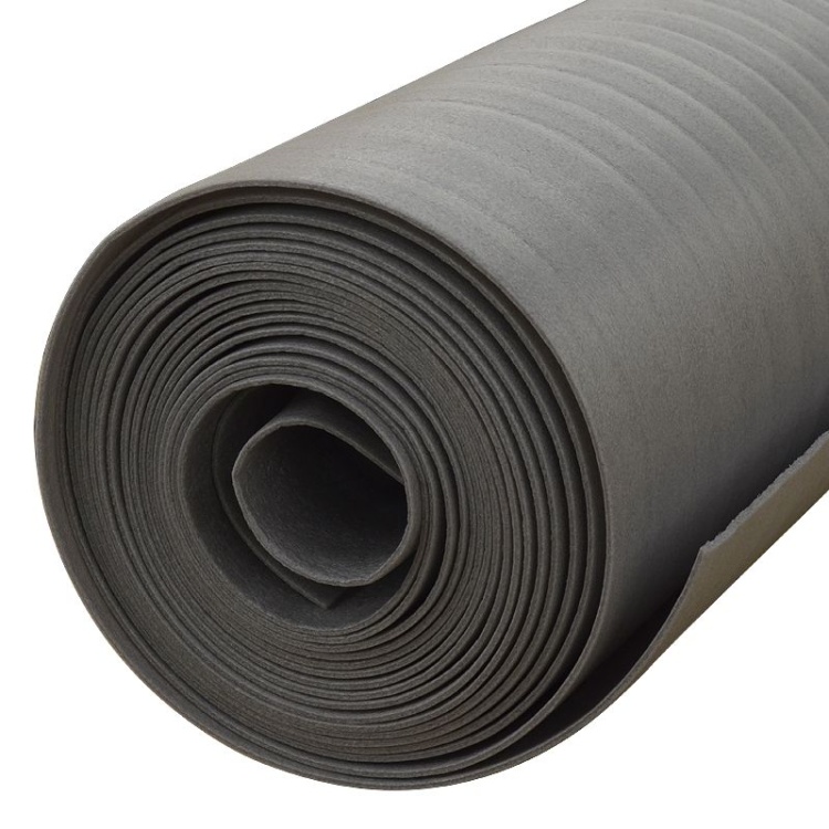 Вспененный полиэтилен Globex НПП-К 10х1000х30 Лайт, Черный