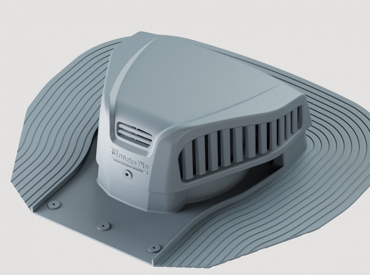 Аэратор точечный Docke PIE Root для гибкой черепицы, серый