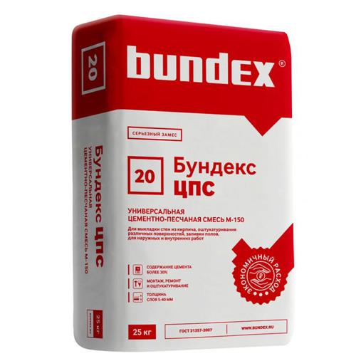 Бундекс Универсальная цементная смесь ЦПС М150 25/48шт