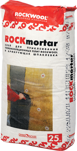 ROCKmortar клей и армирующая шпаклевка,25кг