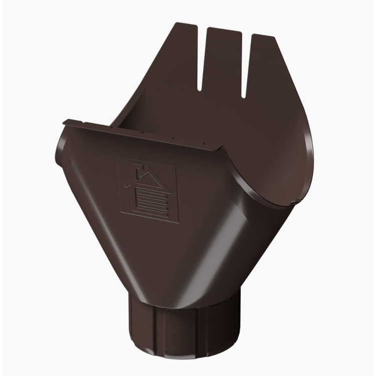 Воронка выпускная DOCKE STAL Premium D125, шоколад