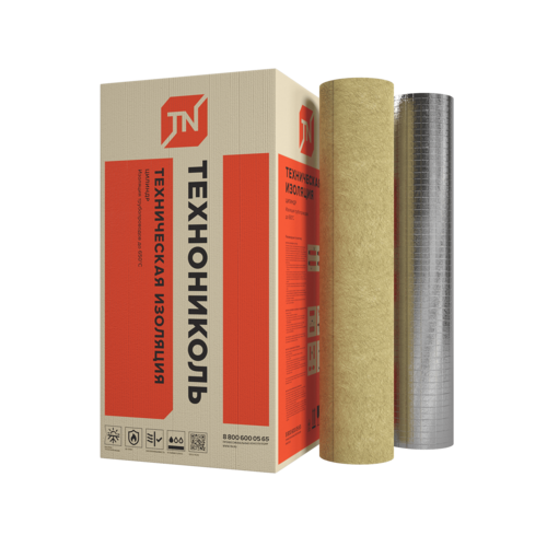 Цилиндр Технониколь ТЕХНО 80 ФА 1200х54х30 мм (1 сегмент)