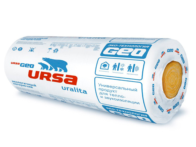 Утеплитель Урса GEO 41 RN М-11 10000х1200х50 мм, 2 шт/уп, 24 м²