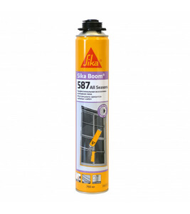 Пена монтажная профессиональная всесезонная Sika Boom-587 All Seasons, 750 мл
