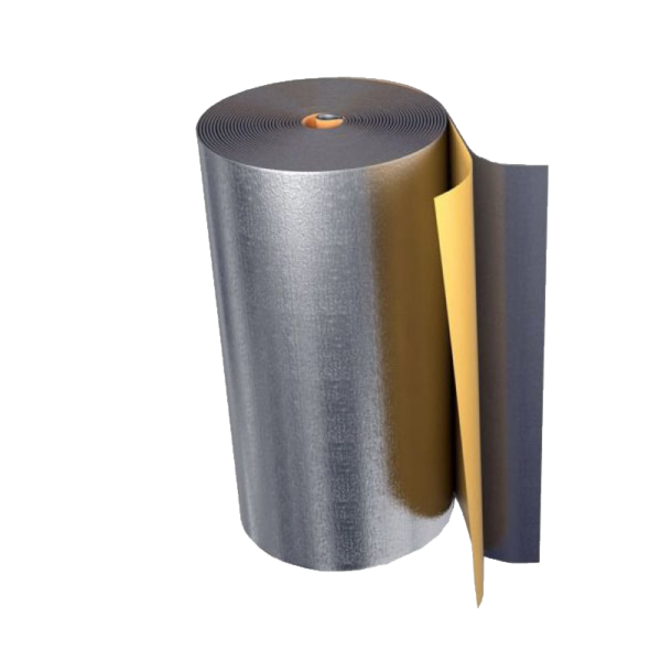 Рулон теплоизоляционный Energoflex Black Star Duct AL 5 мм, 1х20 м, 20 м², вспененный полиэтилен