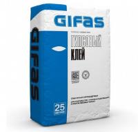 Клей гипсовый для для ГКЛ и ПГП GIFAS, 25кг