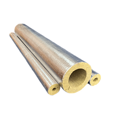 Цилиндры минераловатные тепло и звукоизоляционные огнезащитные EURO-ШЕЛЛ Ц 80/Ф, 1000x35x30