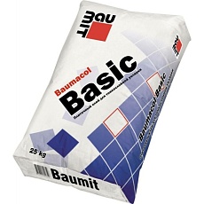 Baumit Плиточный клей тонкослойный Baumacol Basic С1 25кг/ 42 под