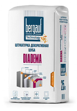 Штукатурка декоративная Bergauf (Бергауф) Diadema шуба, 25 кг