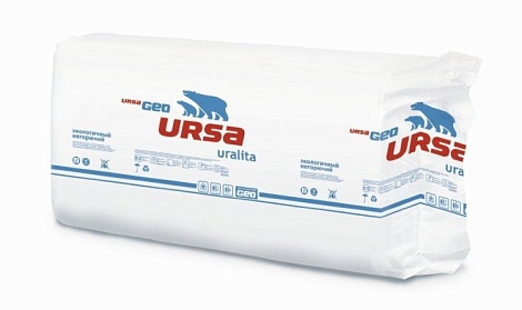 Утеплитель Урса GEO 34 PN П-20 1250х610х100 мм, 12 шт/уп, 9 м²