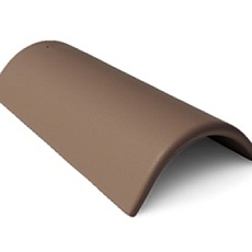 BRAAS Коньковая черепица ФП/ТП (М) коричневый