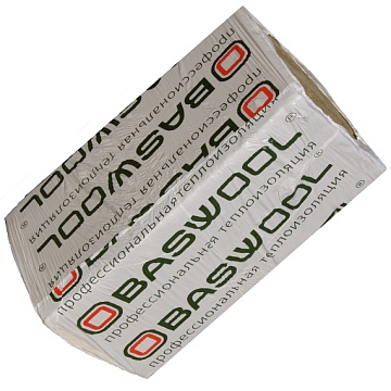 Утеплитель BASWOOL Лайт 45 1200х600х100 мм, 6 шт/уп, 4,32 м²