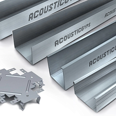 Профиль АкустикГипс (AcousticGyps) ПН Усиленный 75/40, 3м