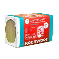 Rockwool Акустик Баттс ПРО Kc(1000*600*100) 4п/0,24м3/2,4м2